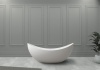 Ванны Ванна из искусственного камня белая матовая 180x80