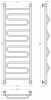 Полотенцесушители Полотенцесушитель 1200х400 (Матовый белый)