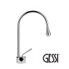 Смесители Gessi Goccia Смеситель для раковины на 1 отверстие, излив 174мм R=90, цвет: хром