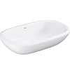 Раковины Eurostyle 39216000 Раковина накладная 495*380 мм (белый глянцевый)
