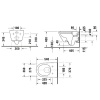 Duravit D-Neo Унитаз  rimless, цвет белый матовый сатинированный 2577092600/257709AC00