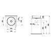 Раковины Раковина-чаша 420х420х120мм без перелива, без отв. под смеситель, с покр. LLC, цвет: белый