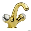 Смесители Смеситель для раковины, золото