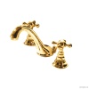 Смесители Смеситель для раковины на 3 отверстия, золото