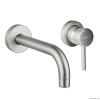 Смесители Настенный смеситель для раковины, никель матовый