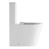 Унитазы Унитаз компакт белый матовый, безободковый