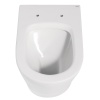 Унитазы Унитаз приставной белый, безободковый