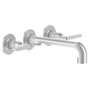Смесители Смеситель для раковины настенный, хром