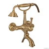 Смесители Смеситель для ванны с душем, бронза