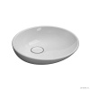 Раковины Раковина-чаша накладная круглая 50 см, высота 14 см, без перелива, донный клапан в комплекте