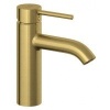 Смесители Смеситель для раковины, золото брашированное