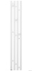 Полотенцесушители Полотенцесушитель электрический 1200х159 левый (Матовый белый)