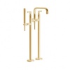 Смесители Смеситель для ванны напольный, цвет золото