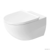 Duravit Architec Комплект унитаза подвесного rimless 575х365 мм 257209 с сиденьем микролифт, цвет белый 45726900A1 (257209+006969)