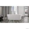 Ванны Hot Ванна акриловая отдельностоящая 179,5х79,5х59,5 см, 240 л, с ножками, белая глянцевая
