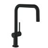 Смесители Смеситель однорычажный, U 220, цвет черный матовый