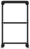 Полотенцесушители 1386 Полотенцесушитель 860х500 (Матовый чёрный)