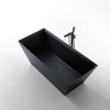 Ванны Ванна из искусственного камня черная матовая 170x75