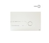 Системы инсталляции Панель механическая двойная I-PLATE пластик, белый