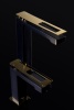 Смесители Смеситель для умывальника высокий Black Gold