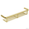 Аксессуары для ванной Полочка металлическая 47 см, цвет PVD золото