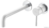 Смесители Смеситель для умывальника из стены, Белый Хром