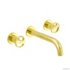 Смесители Смеситель для раковины, золото
