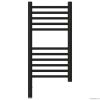 Полотенцесушители Полотенцесушитель электрический прямая 600х300 / МЭМ левый (Матовый чёрный)