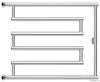 Полотенцесушители Полотенцесушитель model L+ 500х650 (Без покрытия)