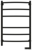 Полотенцесушители Полотенцесушитель электрический 800х500 / МЭМ правый (Матовый чёрный)