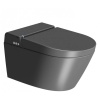 Унитазы-биде Подвесной умный унитаз с модулем электронного биде черный