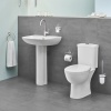 Grohe  Bau ceramic 39429000 - унитаз компакт безободковый | чаша унитаза (белый глянцевый) 39429000