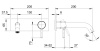 Смесители Смеситель из стены для раковины