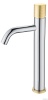 Смесители Смеситель для умывальника высокий CHROME TOUCH GOLD