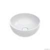 Раковины Раковина накладная диаметр 40хh15 см, цвет белый глянцевый