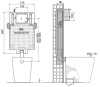Системы инсталляции Встраиваемый бачок для унитаза OLI 80 для скрытого монтажа под механическую панель
