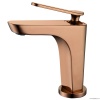 Смесители Смеситель для раковины, розовое золото