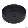 Раковины Раковина накладная 40х40 цвет черный матовый