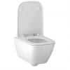 Унитазы Унитаз подвесной безободковый Rimfree® в комплекте с сиденьем с плавным закрыванием SoftClose