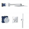 Смесители Душевая система скрытого монтажа (хром)