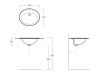 Раковины Раковина встраиваемая 53,5х45