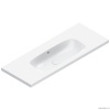 Раковины Раковина 120x46, без отверстий под смеситель, покрытие Cataglaze+, цвет белый глянцевый