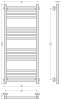 Полотенцесушители Полотенцесушитель 1000х400 (Без покрытия)