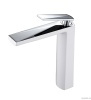 Смесители Смеситель для умывальника высокий белый + хром