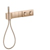 Смесители Смеситель для душа 540/100, встраиваемый, термостат, на 3 источника с ручным душем, цвет красное золото