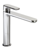 Смесители  LineaViva Смеситель однорычажный для раковины на 1 отверстие,высокий h221 мм,без донного клапана, цвет хром