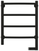 Полотенцесушители Полотенцесушитель электрический 500х400 / МЭМ правый (Матовый чёрный)