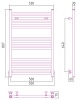Полотенцесушители Дизайн-радиатор 800х500