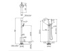 Смесители Напольный смеситель для ванны с ручным душем
