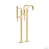Смесители Смеситель для ванны напольный, цвет золото
